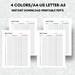 Sleep Tracker Printable PDF, Sleep Journal Monthly, Sleep Tracker ...