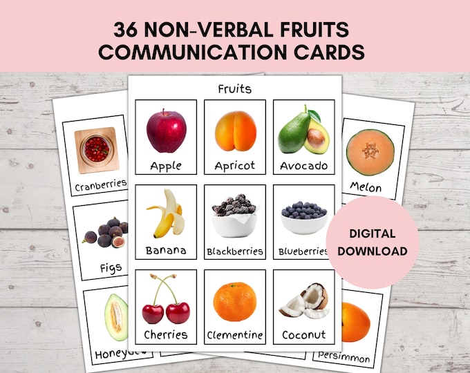 Communication Visual Board Non Verbal Flash Cards Special Needs Kids ...