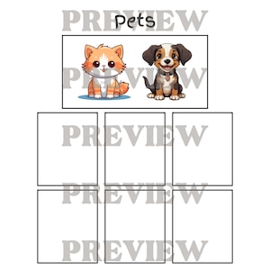 Category Sorting Bundle 1-5, Speech Therapy, Sorting Objects Into ...