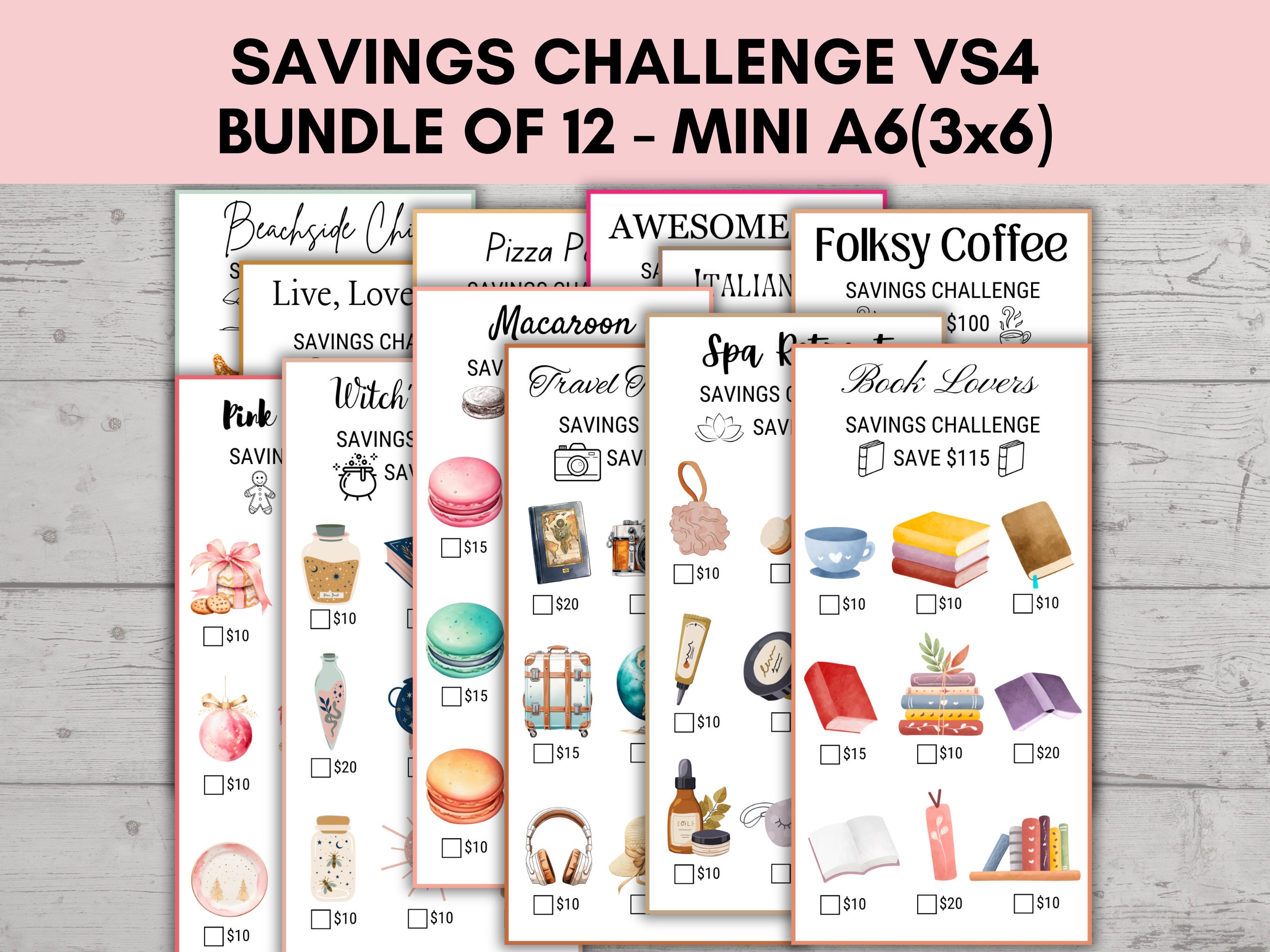 Mini Savings Challenge, Low Income Savings Challenge, A6