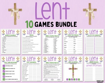 Bundel met uitgeleende games | Vastenspelletjes | Vaste activiteiten | Vastentijd kerkspellen | Bijbelspellen | Leuke afdrukbare games | Familiespellen | Kinderspellen