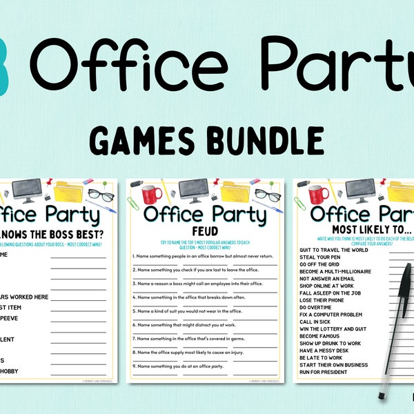 Medical Party Games Etsy