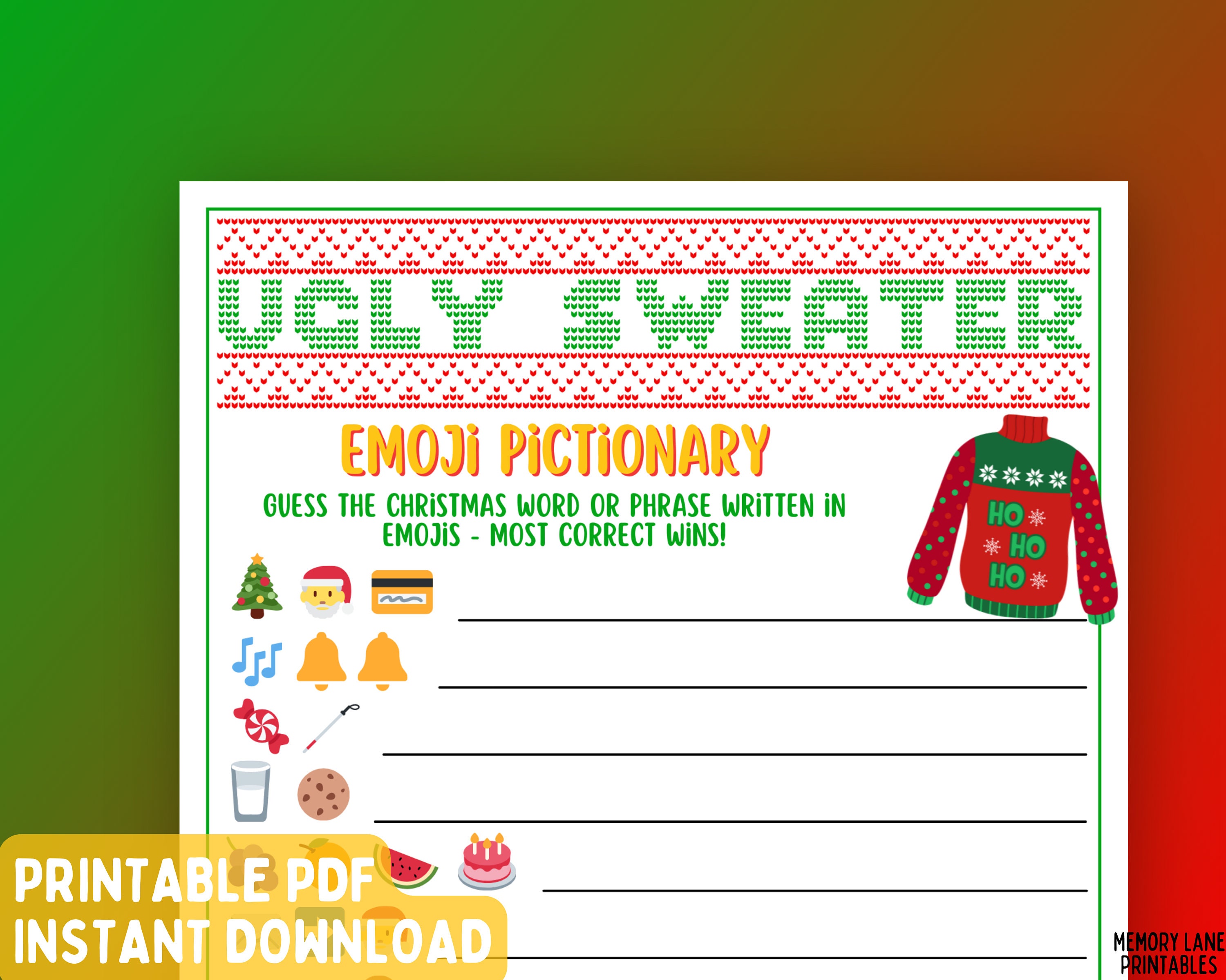 Emoji Sweater - Etsy Hong Kong