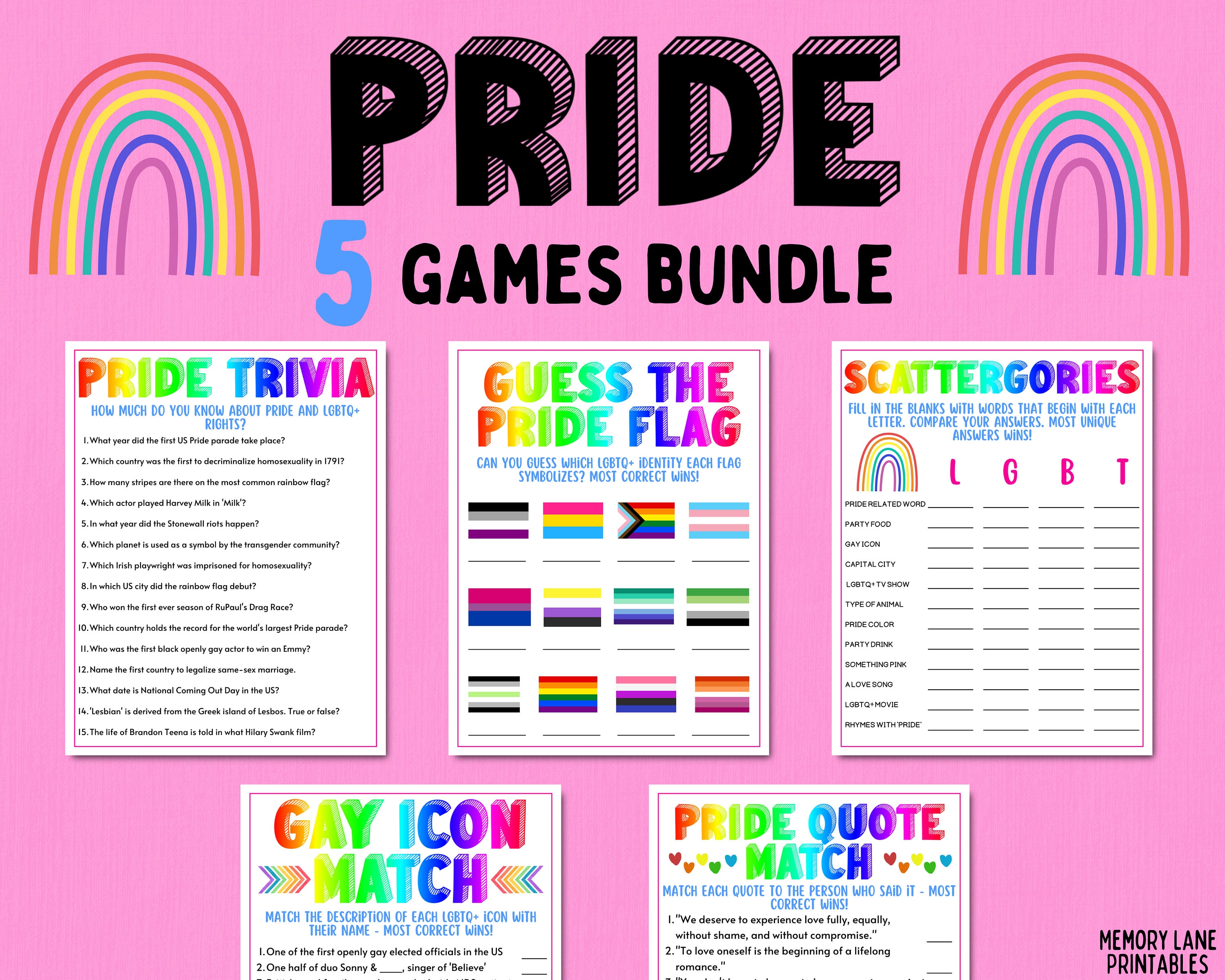 Fun Trivia Icebreaker Questions To Celebrate Pride At Work