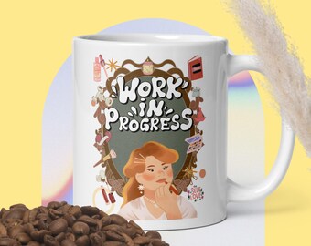 Work In Progress Coffee Mug (White) 11 oz.