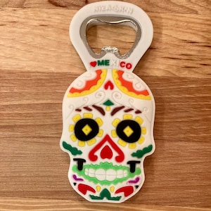 Mexican Day of the Dead Skull bottle opener