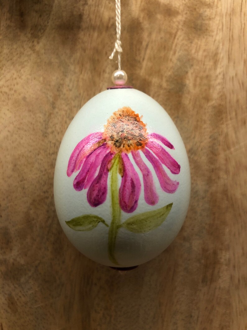 Hand Painted Egg Ornament Etsy