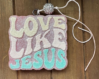 Pastel, Amor como Jesús, Car Freshie