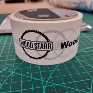 Personalised Tape | Custom package tape | Personalised packing tape with your logo/text - personalised business or personal bild 5