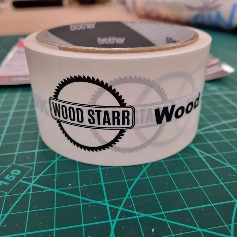 Personalised Tape | Custom package tape | Personalised packing tape with your logo/text - personalised business or personal bild 5