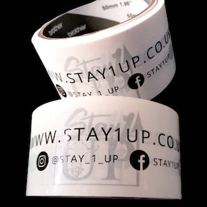Personalised Tape | Custom package tape | Personalised packing tape with your logo/text - personalised business or personal bild 1