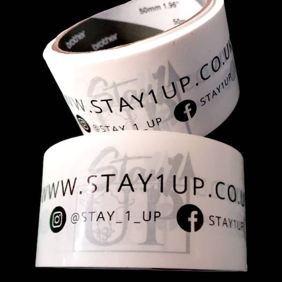 Personalised Tape | Custom package tape | Personalised packing tape with your logo/text - personalised business or personal
