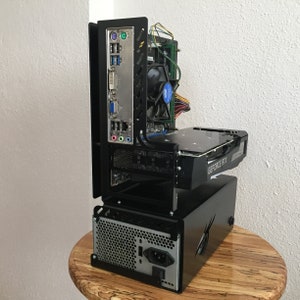 Micro ATX, Open Air Computer Case, image 3