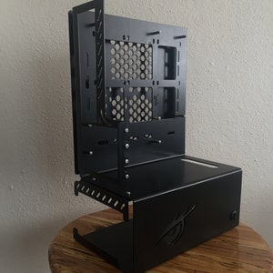 Micro ATX, Open Air Computer Case, image 4