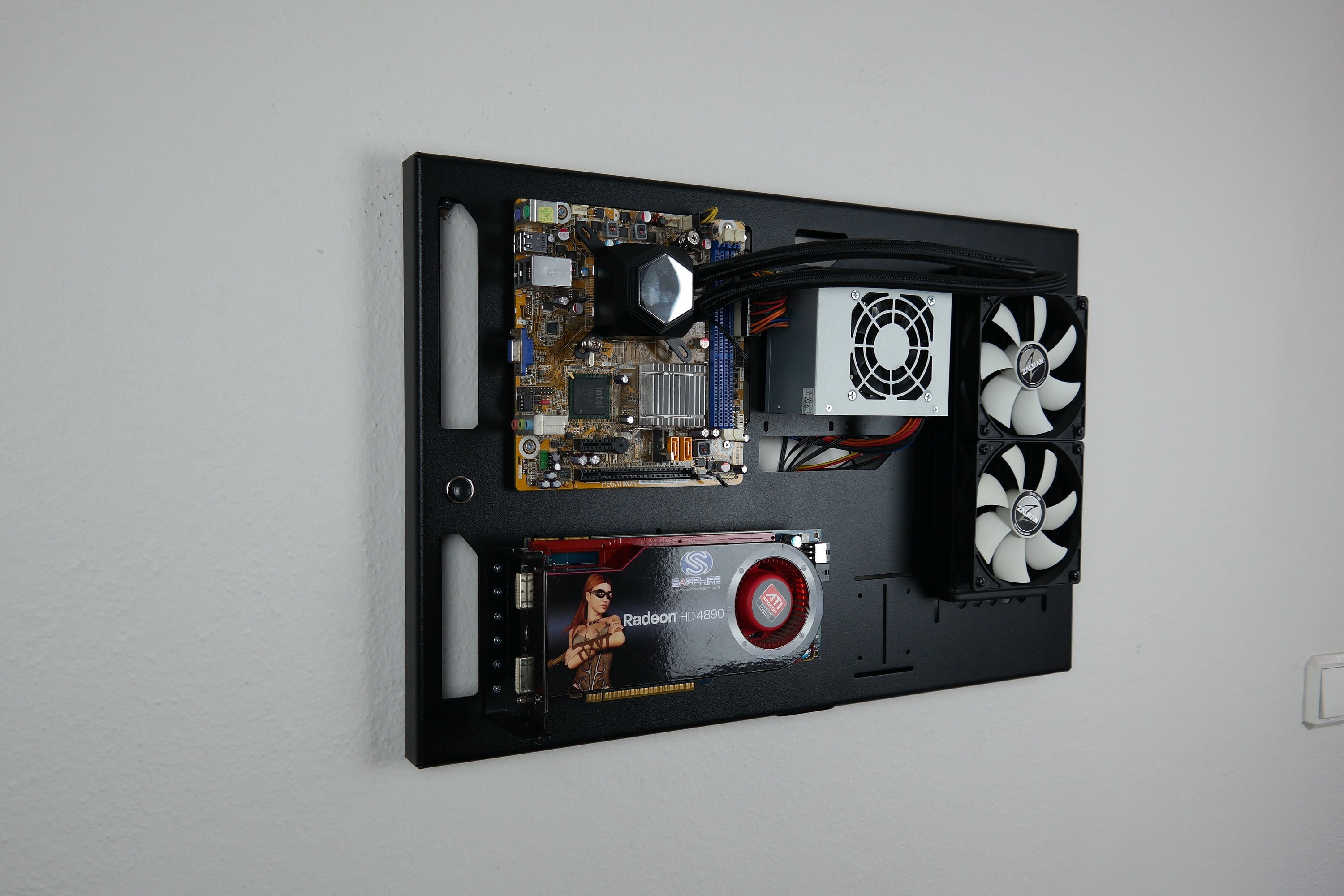 Custom Pc Case Computer Wall Mount Space Case Open Case Etsy UK