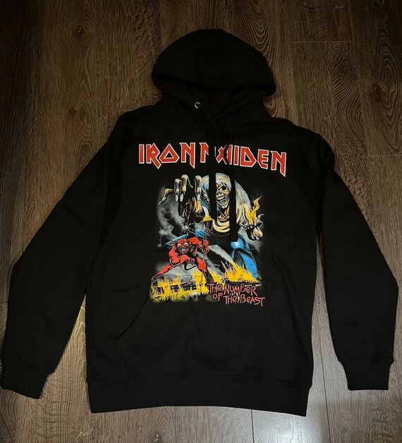 Iron Maiden Hoodie - Etsy Hong Kong
