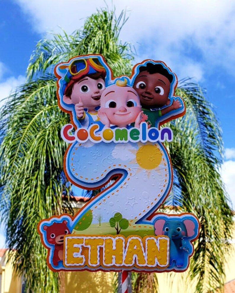 Cake Topper Birthday Etsy