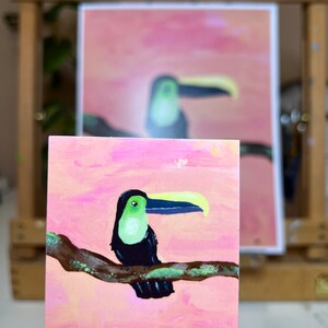 Keel-billed toucan (Print/Sticker)