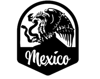Mexico Eagle, Mexico Aguila SVG, PNG, EPS, jpg digital download