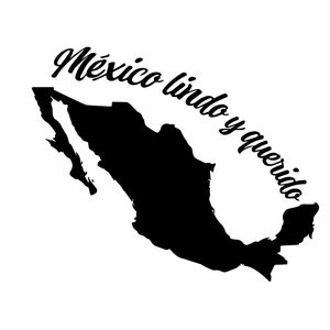 Mexico lindo y querido SVG, PNG, EPS, jpg digital download