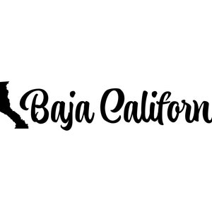 Baja California SVG, PNG, EPS, jpg digital download