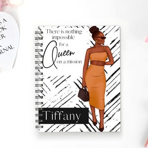Queen Notebook/Journal/Planner, mujer; revista; cuaderno; metas; planificador semanal; planificador mensual