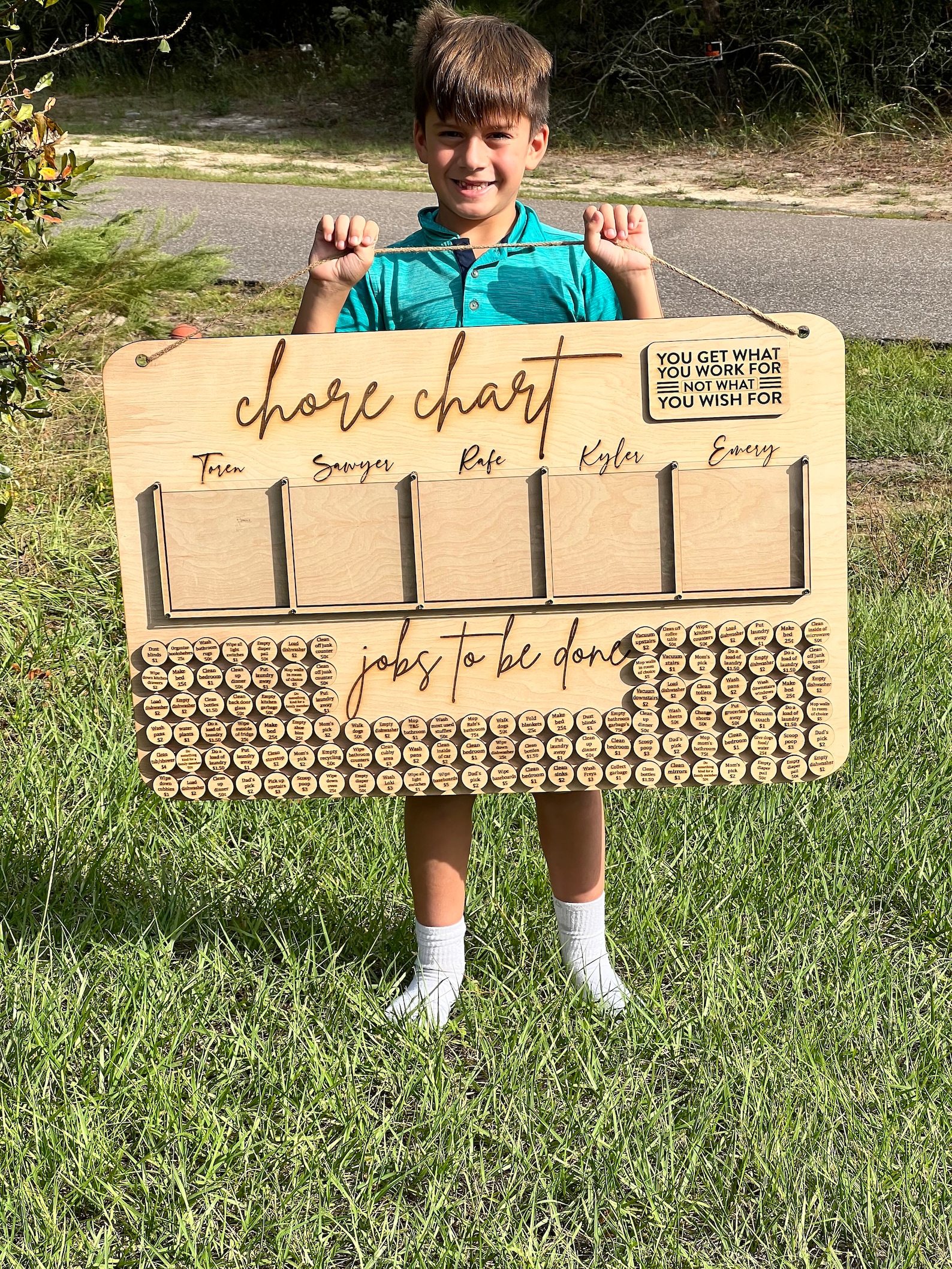 Chore Board Customizable Kids' Chore Board - Etsy