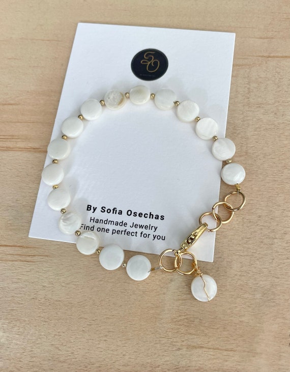 Aggregate 153+ flat pearl bracelet