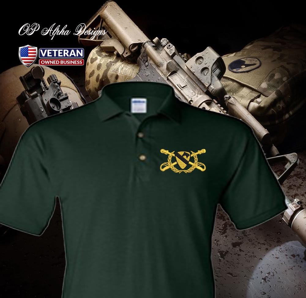 1st Cav Division Polo Shirt