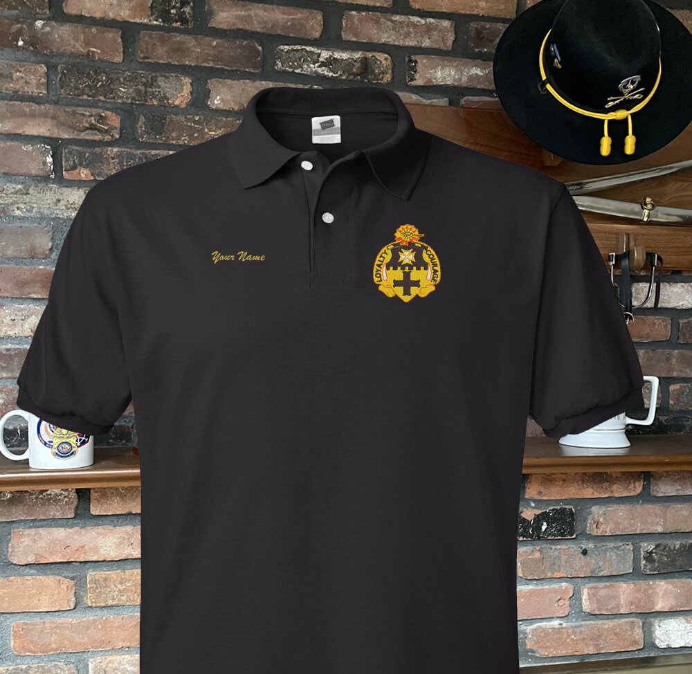 US Army 5th Cavalry Regiment Polo Shirt 