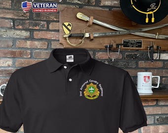 2nd Armored Cav Regiment (ACR) Embroidered logo