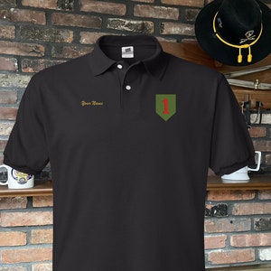 US Army 1st Infantry Division (Big Red One) Polo Shirt