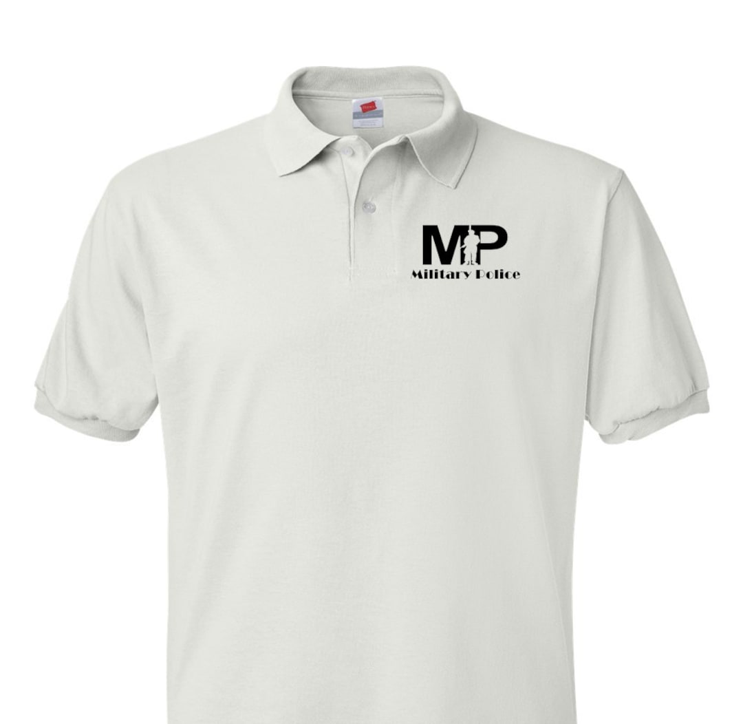Military Police Polo Shirt Etsy