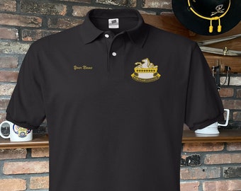 8th US Cavalry Regiment Polo Shirt