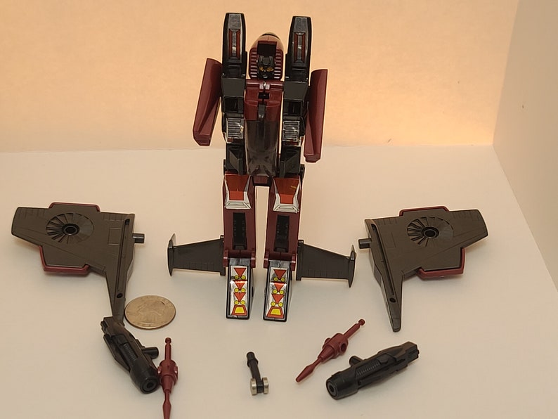 Thrust Transformers Jet Plane Decepticon G1 1985 With Spec Etsy