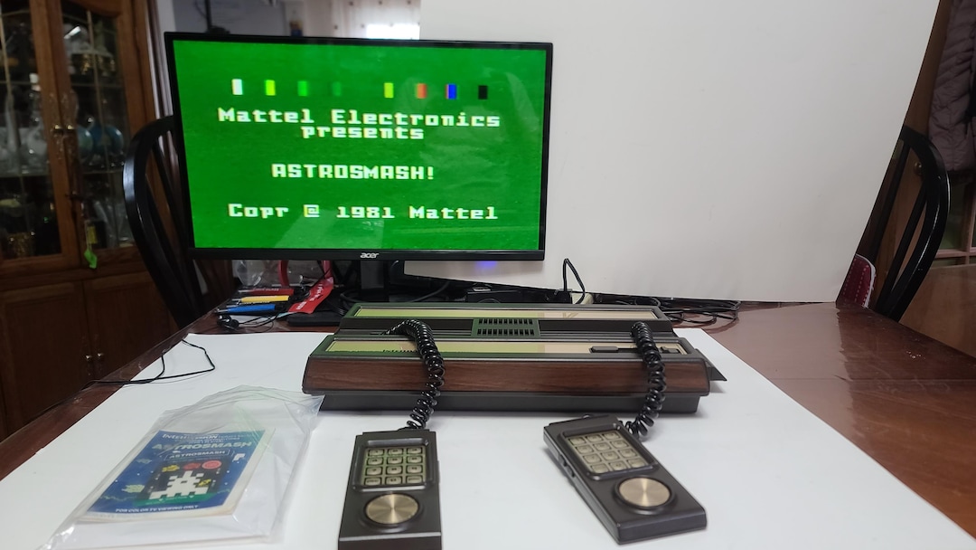 Intellivision 2609 System With Voice Module, Cleaned, Tested, and ...