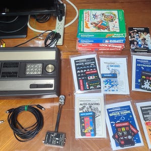 Intellivision 2609システム、クリーニング、テスト済み、新品同様に動作確認済み