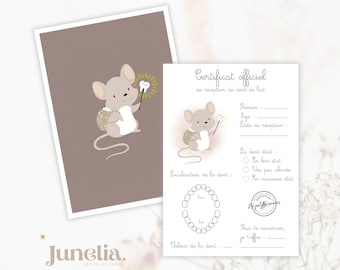 Le Certificat de la Petite Souris (Resto-Verso)