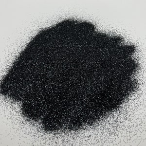 Moody Fine Glitter | Ultra Fine Glitter | Black Fine Glitter | Polyester Glitter | Tumbler Glitter | Fine Glitter | Black Glitter