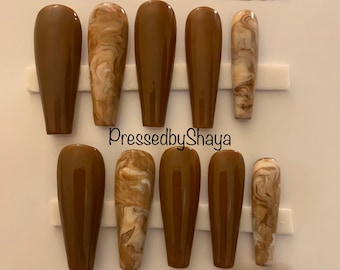 Marble | Press on Nails