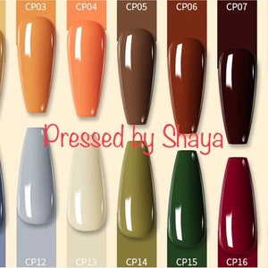 Fall Vibes | Pick Your Color | Press on Nails