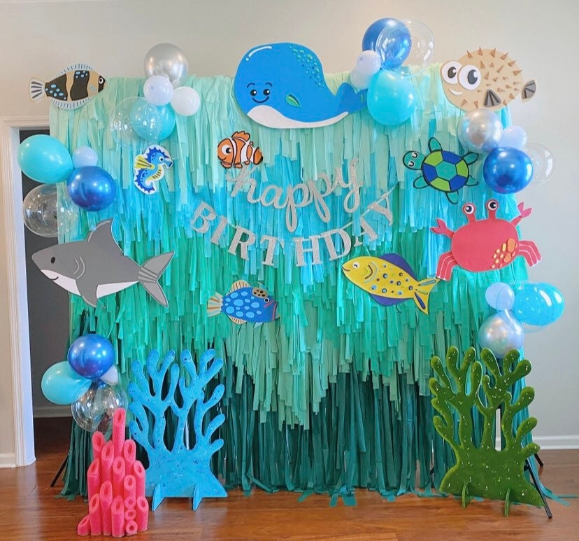 Under the Sea Backdrop for Rental