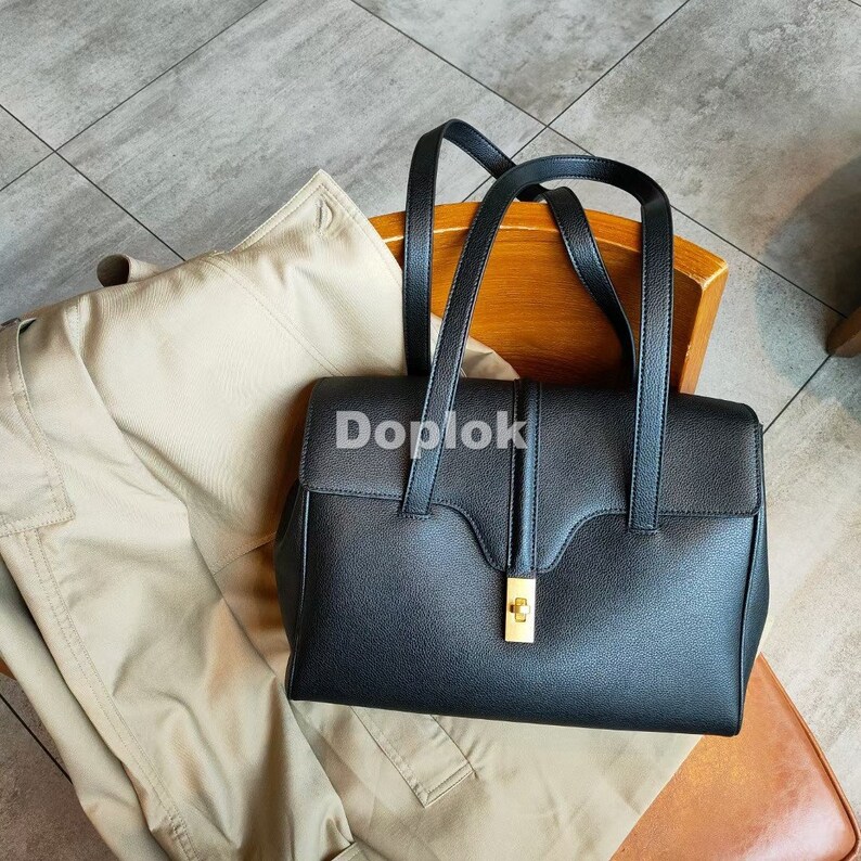 Minimalist Genuine Leather Underarm Bag Women Designer Bag Etsy