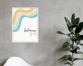Behavior Goes: ABA Wall Art