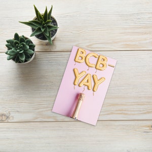 Pink BCB-YAY! Postcard