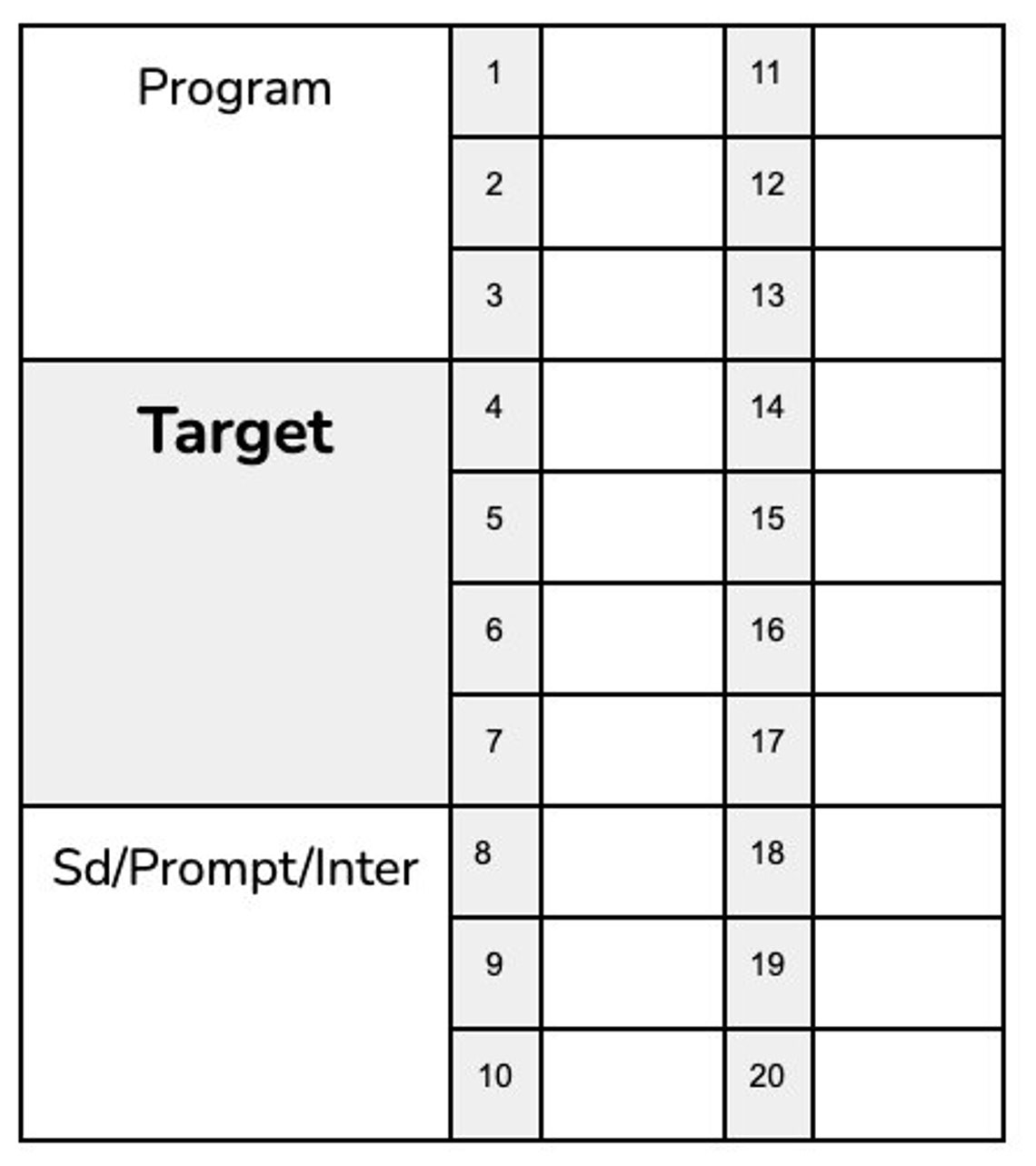 RBT Data Collection PDF Etsy