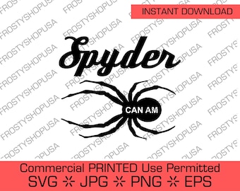 Can Am Spyder | Commercial Use Permitted, Downloadable File, Cut File, SVG File, Cricut, Clipart, Instant Download, Clip Art, Jpg, SVG