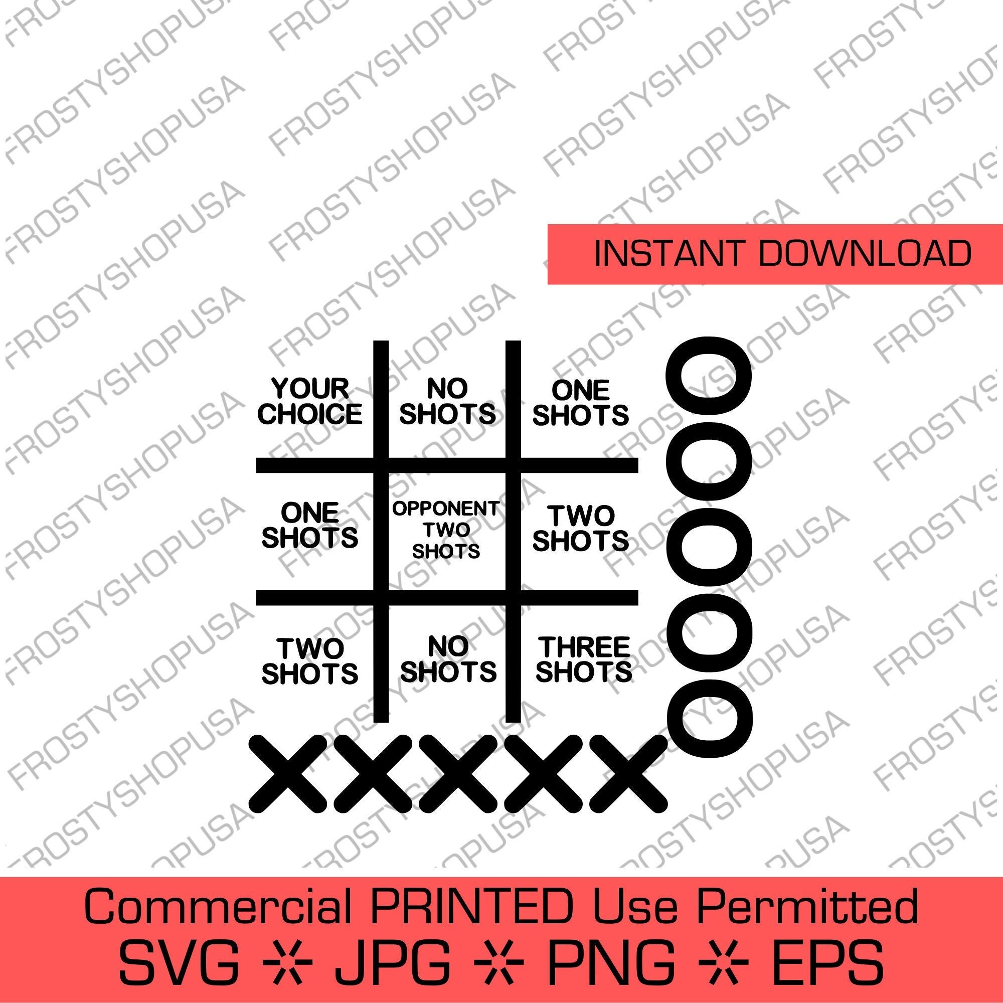 Tic-Tac-Toe Board - Line Art SVG Cut file by Creative Fabrica Crafts ·  Creative Fabrica