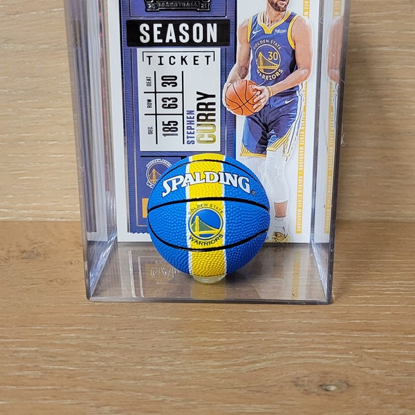 Golden State Warriors Stephen Curry NBA Basketball Sports Box, Sports Collectible, Basketball Memorabilia