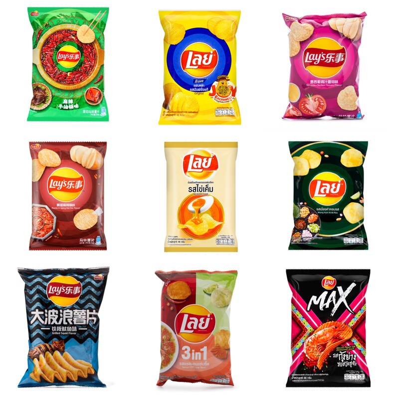 Exotics Lays Chips Box Small Size Box Etsy